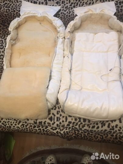 Конверт зимний на овчине