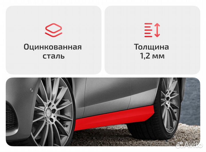 Порог для Lancia Voyager (2011–2015)