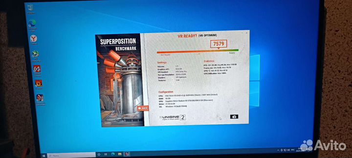 Игровой пк 8 ядер / 16Gb / RX570 8 Gb / Hdd 930Gb