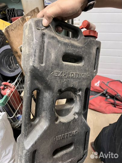 Канистра пластиковая топливная плоская экстрим