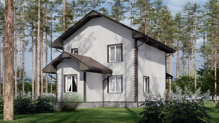 Дом 160 м² на участке 7 сот.