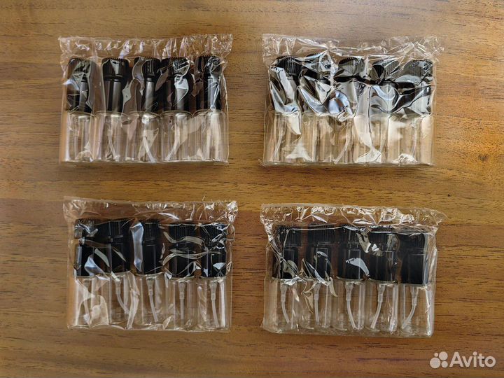 Флаконы атомайзеры для парфюмерии 5 штук по 5 мл