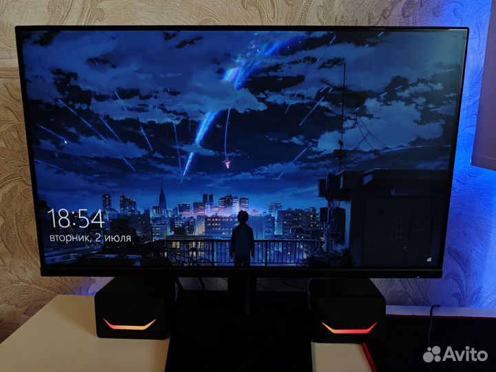 Компьютер, Монитор, Клавиатура, Мышка, Колонки