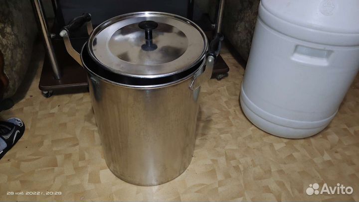 Бак металлический 40 литров бу