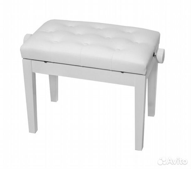 Vision AP-5102 white банкетка для пианино