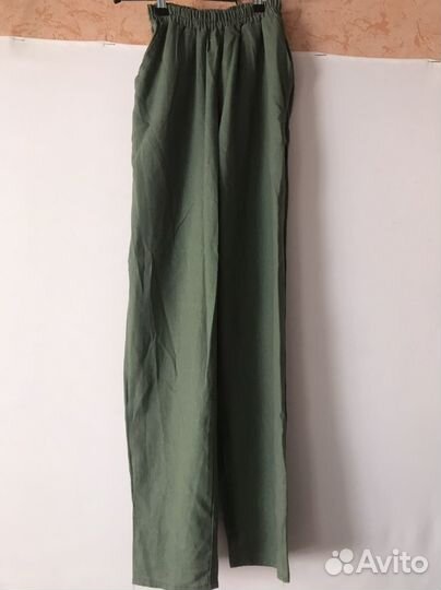 Штаны натуральный лен