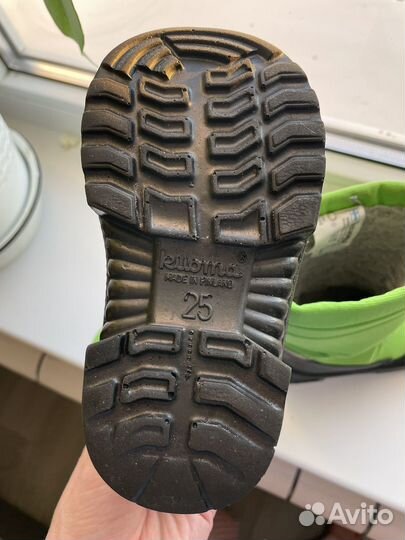 Сапожки детские демисезонные kuoma 25