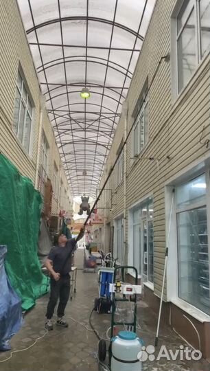 Мойка окон, лоджий,фасадов и витражей