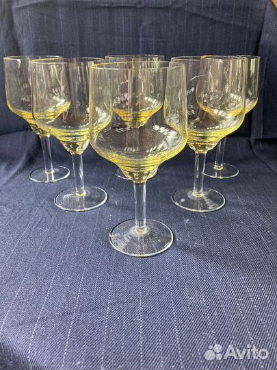Рюмка, бокалы цветное стекло СССР