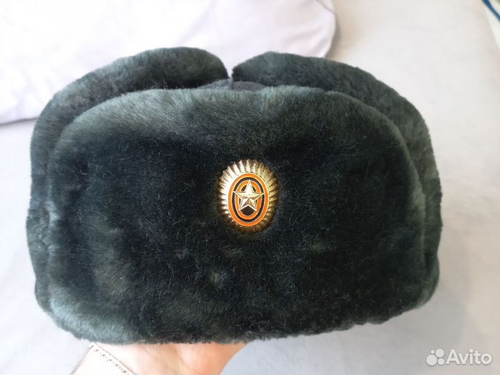 Шапка ушанка военная