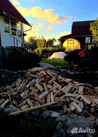 Дрова в укладку любого объема Осиновые в Сертолово