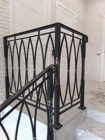 Перила для лестниц / Перила в стиле лофт