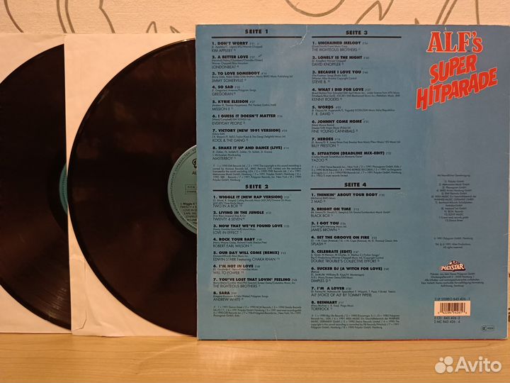 Various - ALF's Super Hitparade (2xLP, Comp) 1991