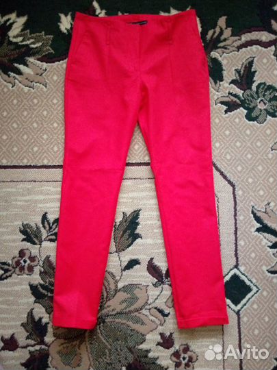 Брюки zara basic,44/46р