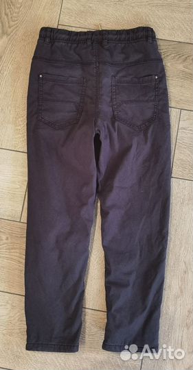 Джинсы утепленные 158