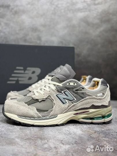 Кроссовки new balance 2002r серые