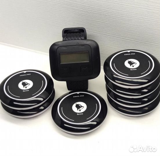 Кнопка вызова мед персонала, врача и часы пейджер