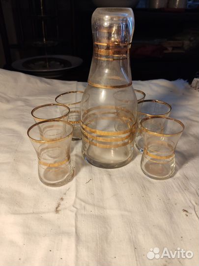 Штоф и 6 стопок СССР