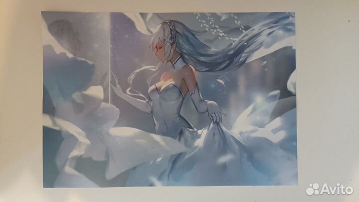 Набор плакатов Re Zero 5 шт