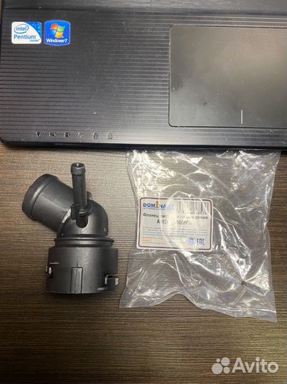 Фланец системы охлаждения Skoda Fabia