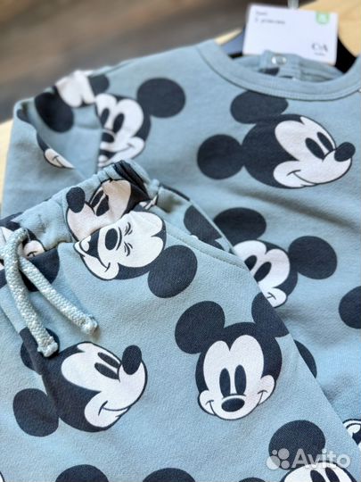 Костюм с микки c&a 68 86