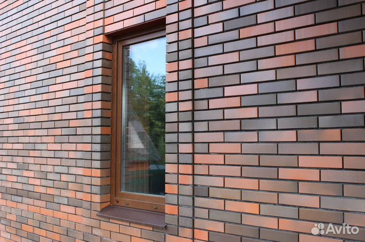 Кирпич керамический «красный флэш» лср