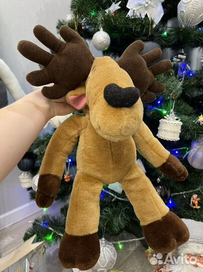 Олень новогодний под ёлку СССР