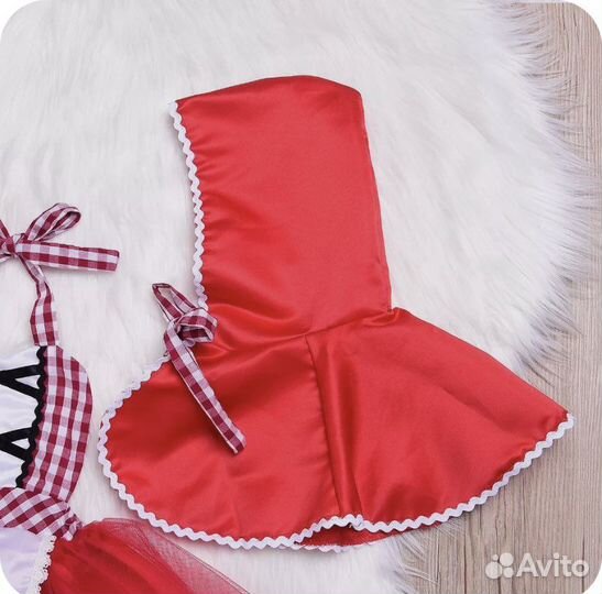 Костюм красной шапочки для девочки