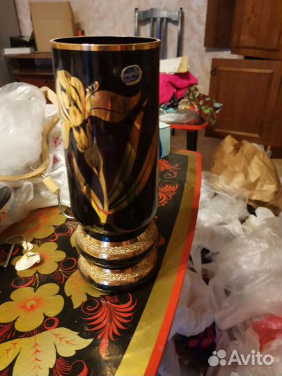 Ваза для цветов богемия