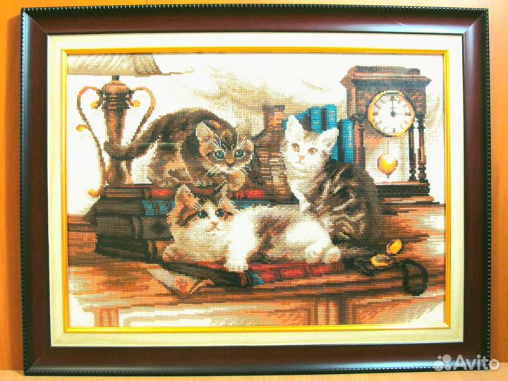 Кошки вышивка крестом