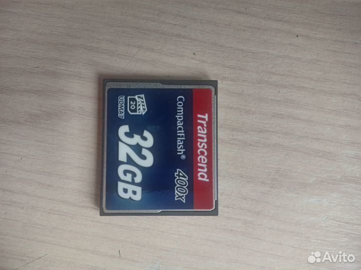 Transcend Compact Flash 400x 32gb