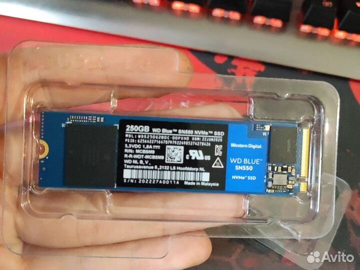 Ssd m2 nvme WD blue ссд м2 250 Гб