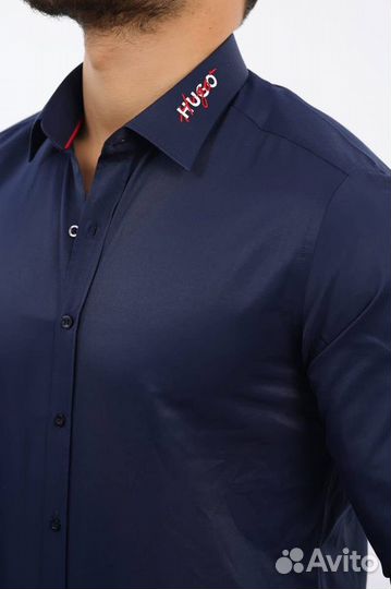 Рубашка мужская hugo boss 3 цвета
