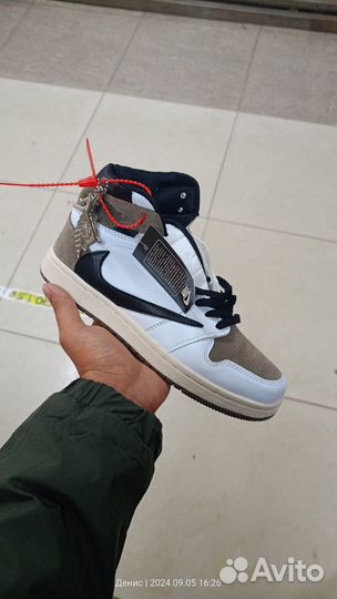 Кроссовки мужские Nike air jordan travis scott