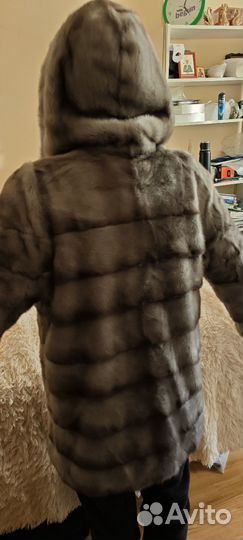 Шуба норковая размер 44 рост 165