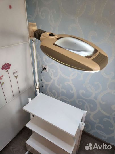 Лампа лупа косметологическая