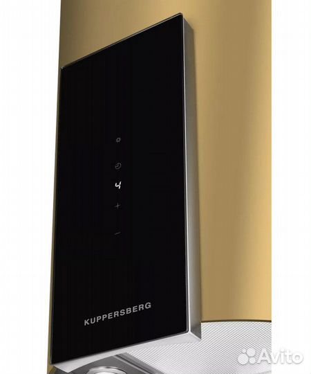 Каминная вытяжка Kuppersberg WL-motuba Gold