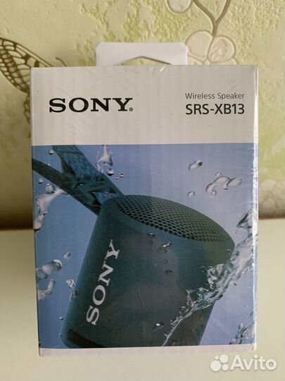 Портативная беспроводная колонка sony SRS-XB13