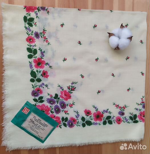 Платки Павловопосадские 4 шт