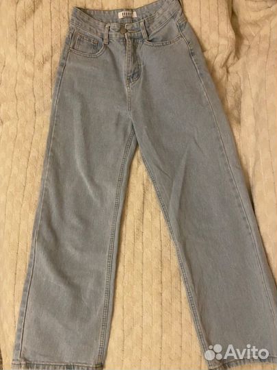 Джинсы трубы женские 40 размер