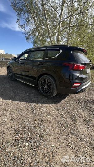 Hyundai Santa Fe 2.0 AT, 2019, 67 000 км