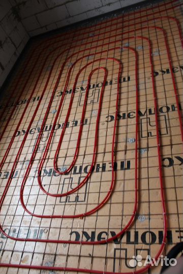 Водяной теплый пол, отопление, водоснабжение