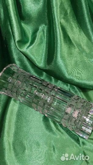 Ваза большая для цветов, хрустальная, СССР