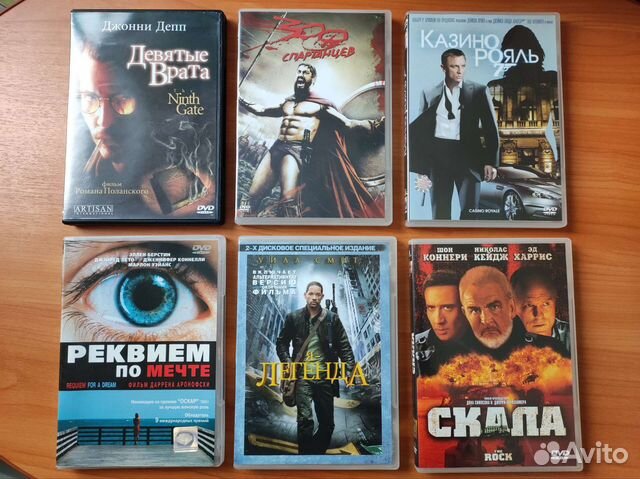 Фильмы, аниме на DVD
