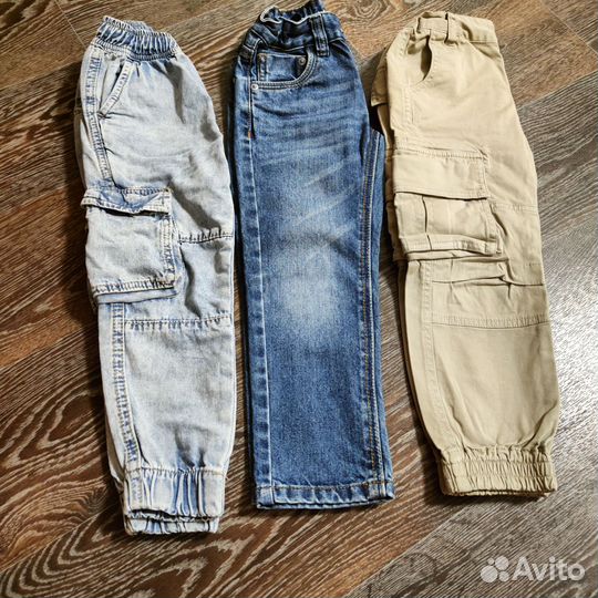 Джинсы на мальчика 104