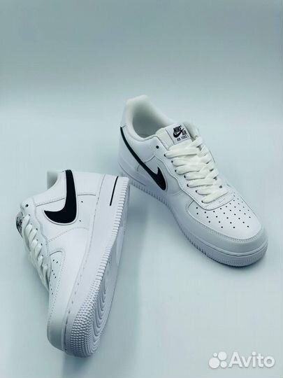 Кроссовки nike AIR force, white AND black