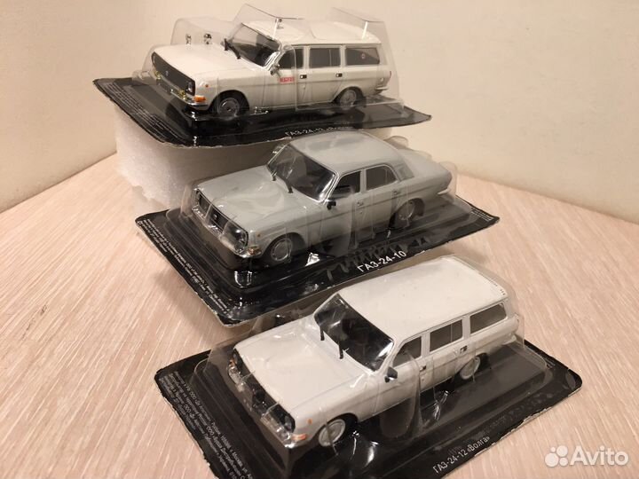 Волга, масштаб 1:43