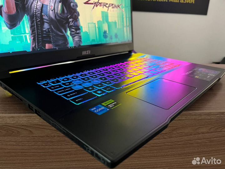 Игровой MSI на I5-12450H,16GB NVMe SSD 1tb+Rtx 406