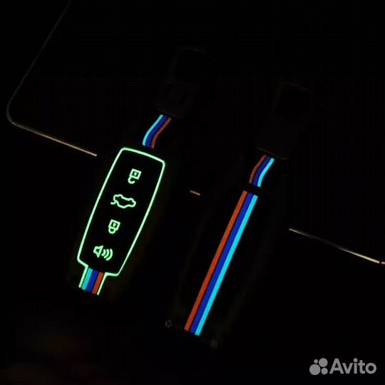 Чехол на ключ Haval Dargo, Jolion, F7, F7x Silver