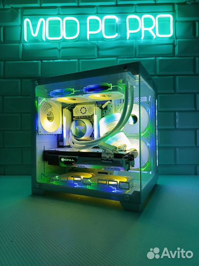 Игровой компьютер Intel белый/игровой пк/gtx 1080